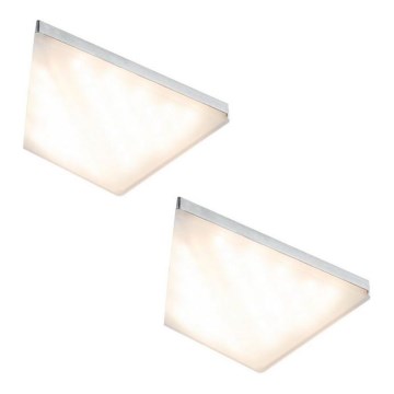 Paulmann 93584 - KOMPLET 2xLED/6,2W IP44 Osvetljenje za nameštaj KITE 230V