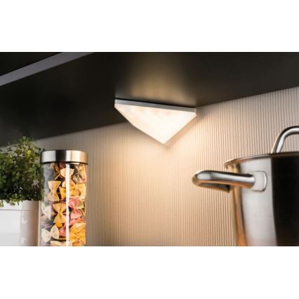 Paulmann 93584 - KOMPLET 2xLED/6,2W IP44 Osvetljenje za nameštaj KITE 230V