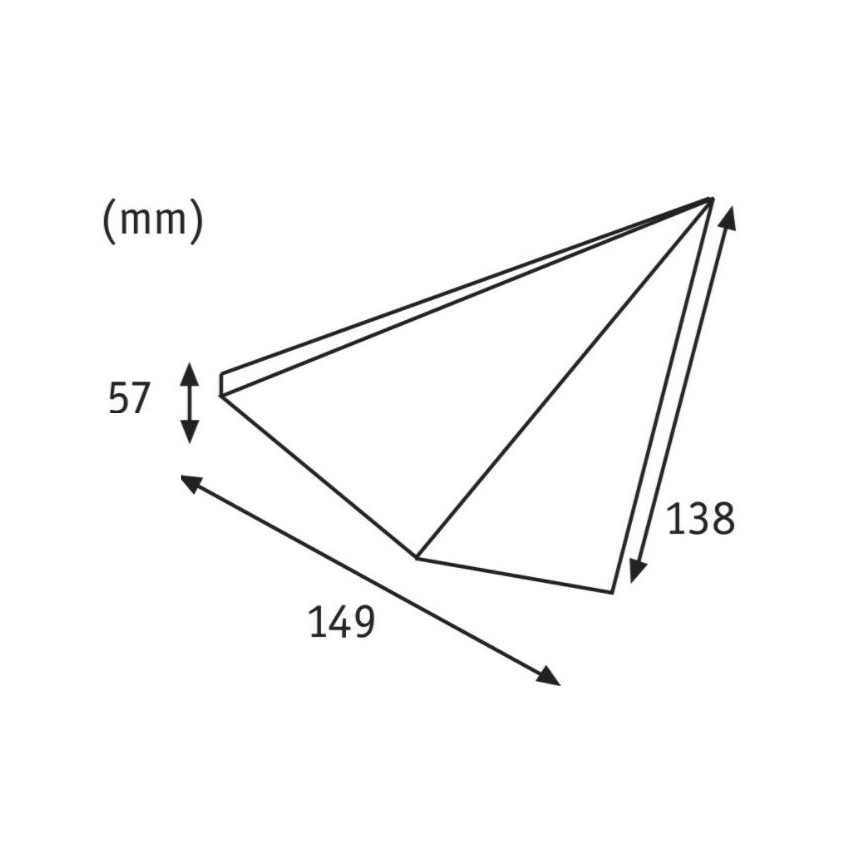 Paulmann 93584 - KOMPLET 2xLED/6,2W IP44 Osvetljenje za nameštaj KITE 230V