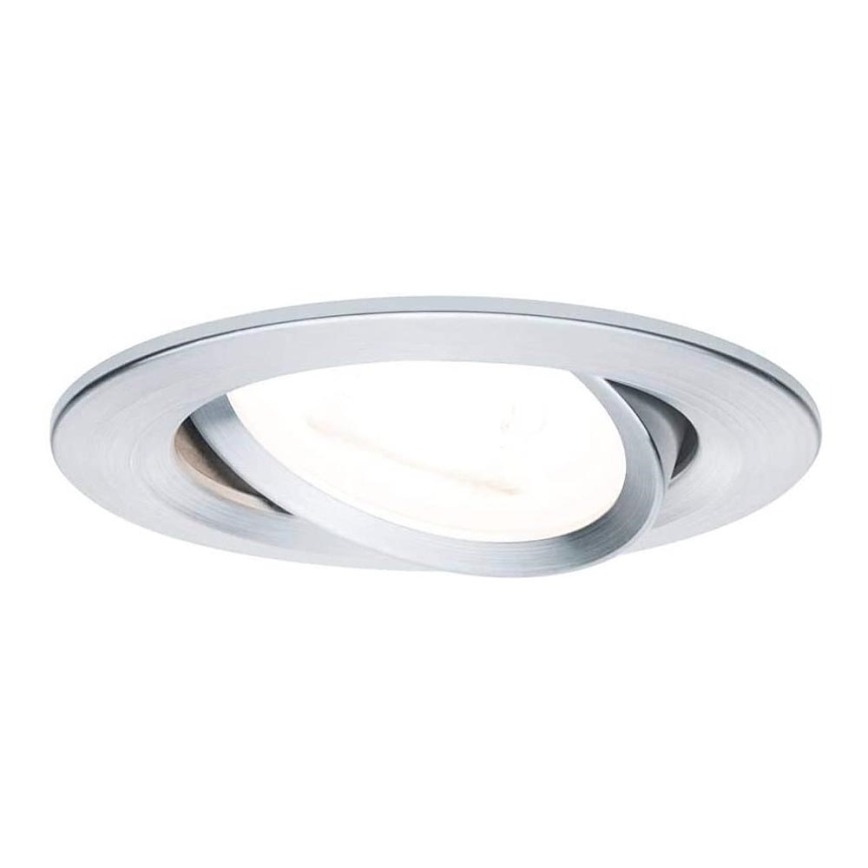 Paulmann 93602 - LED GU10/7W IP23 Prigušiva ugradbena lampa za kupatilo NOVA 230V