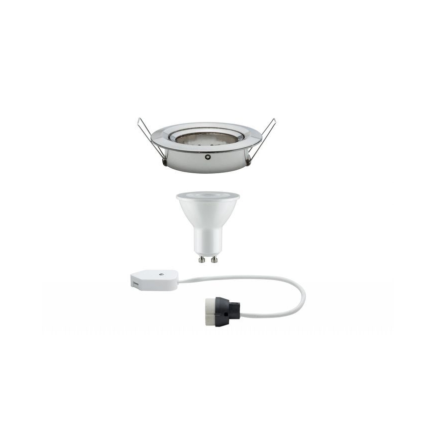 Paulmann 93603 - LED-GU10/7W IP23 Prigušiva ugradbena lampa za kupatilo NOVA 230V
