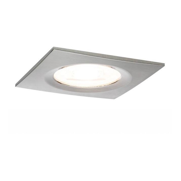 Paulmann 93611 - LED-GU10/7W IP44 Prigušiva ugradbena lampa za kupatilo NOVA 230V