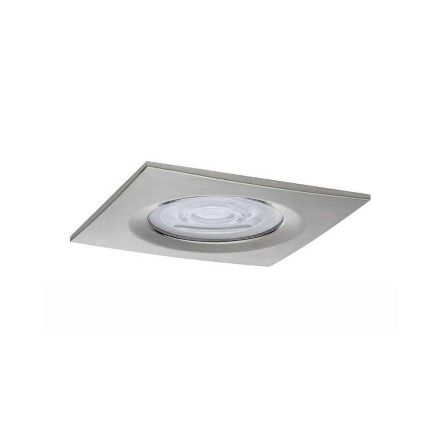 Paulmann 93611 - LED-GU10/7W IP44 Prigušiva ugradbena lampa za kupatilo NOVA 230V
