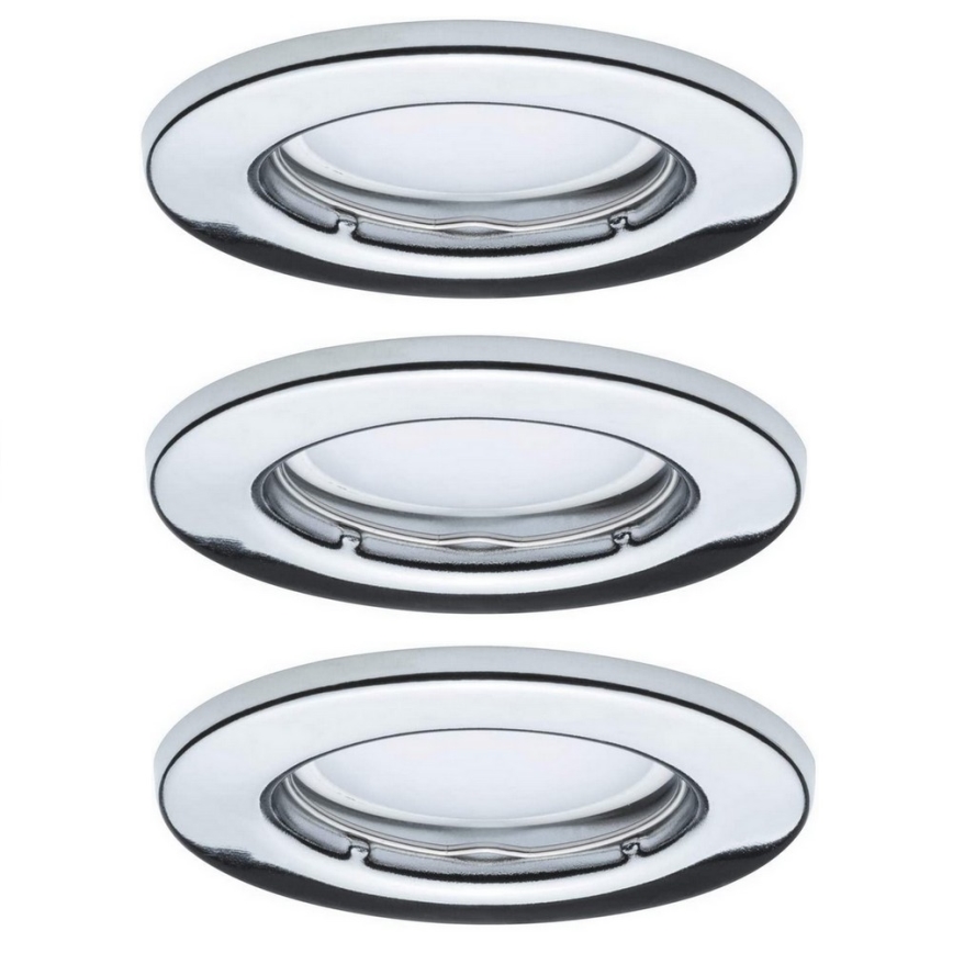 Paulmann 93853 - Set 3xLED-GU10/4,5W Ugradbena lampa STARR 230V