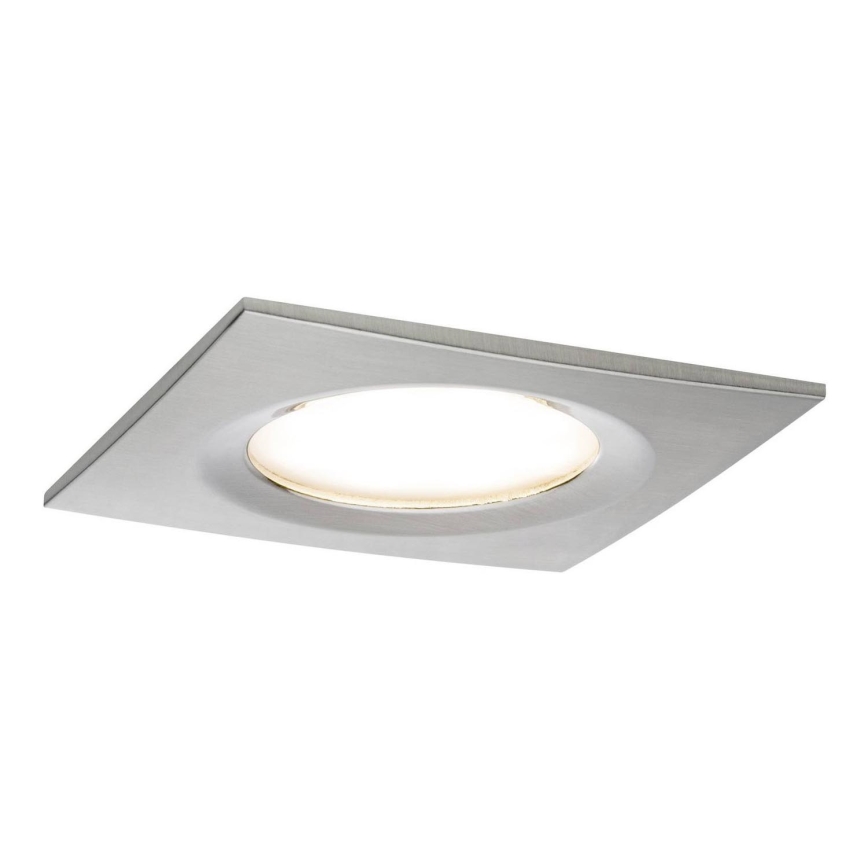 Paulmann 93891 - LED/6,8W IP44 Prigušiva ugradbena lampa za kupatilo COIN 230V