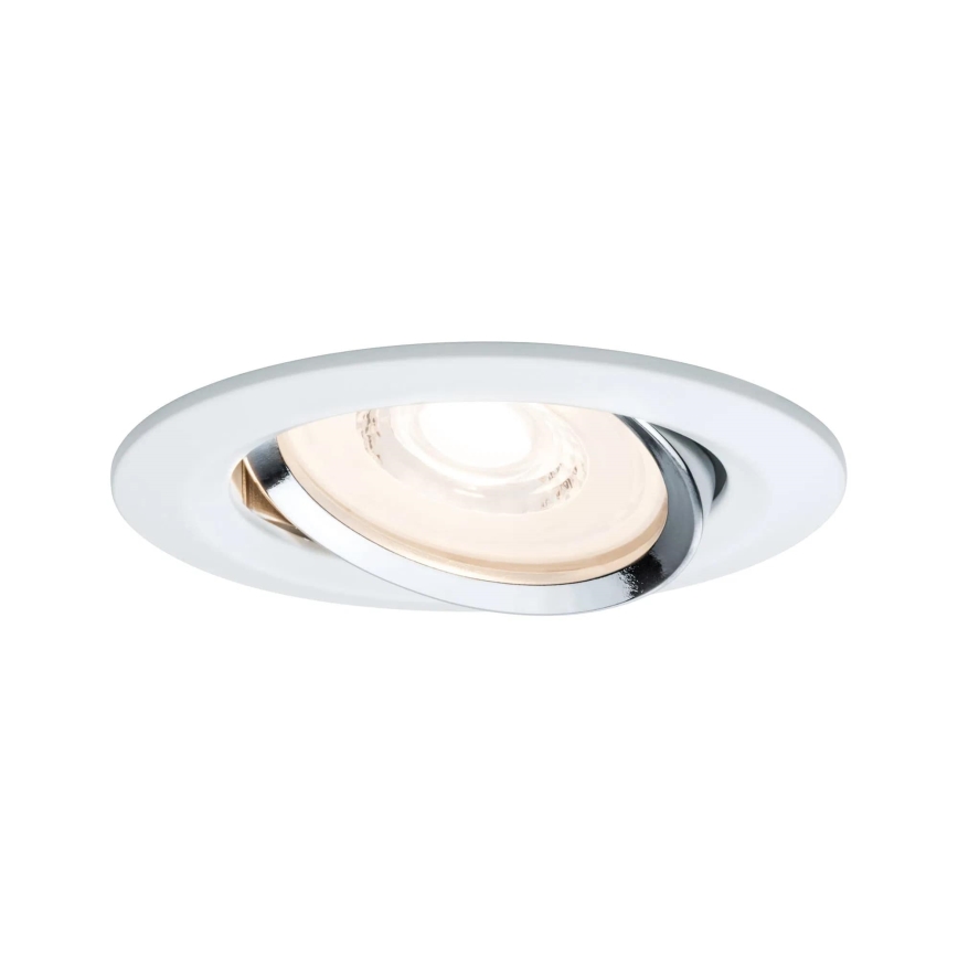 Paulmann 93942 - Set 3xLED/6,8W IP23 Prigušiva ugradbena lampa za kupatilo COIN 230V