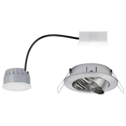 Paulmann 93963 - LED/7W IP23 Koupelnové sa mogućnošću prigušivanja ugradbena lampa COIN 230V