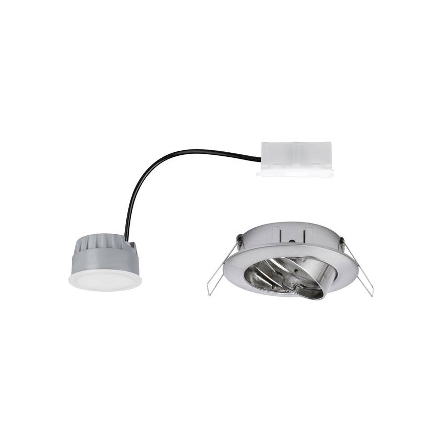 Paulmann 93963 - LED/7W IP23 Koupelnové sa mogućnošću prigušivanja ugradbena lampa COIN 230V