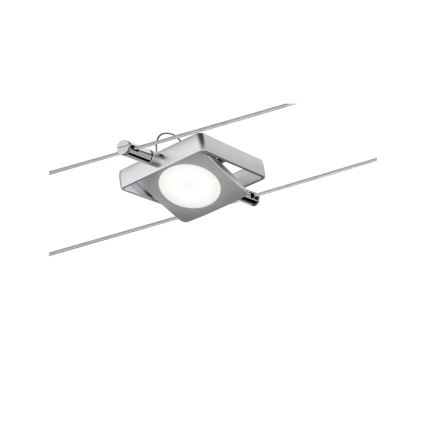 Paulmann 94108 - Set 5xLED/4,3W Reflektorska lampa za šinski sastav MAC 230V mat krom