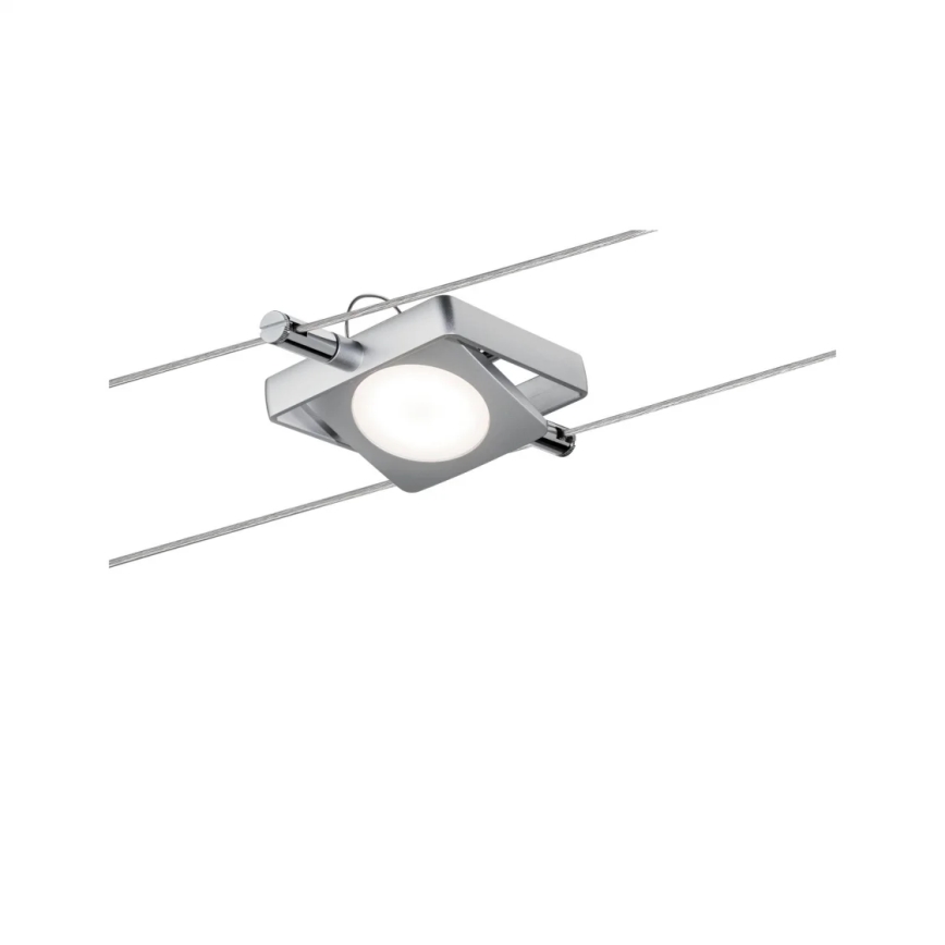 Paulmann 94108 - Set 5xLED/4,3W Reflektorska lampa za šinski sastav MAC 230V mat krom