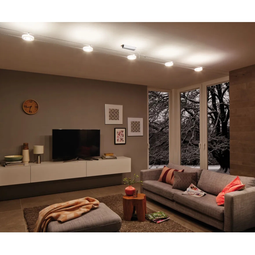 Paulmann 94109 - Set 5xLED/4,3W Reflektorska lampa za sastav sajli MAC 230V
