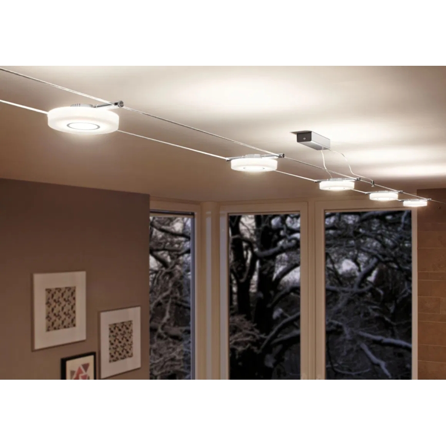 Paulmann 94109 - Set 5xLED/4,3W Reflektorska lampa za sastav sajli MAC 230V