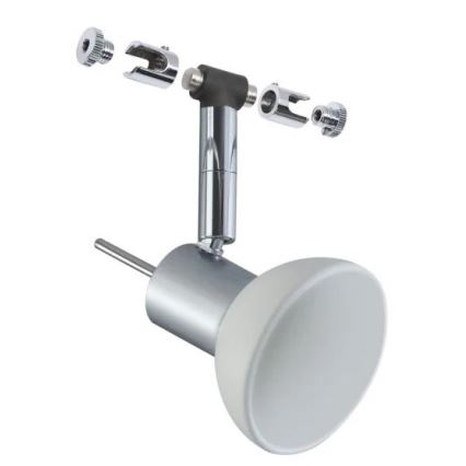 Paulmann 94131 - 1xGU5,3/10W Reflektorska lampa za šinski sastav SHEELA 12V sjajni krom