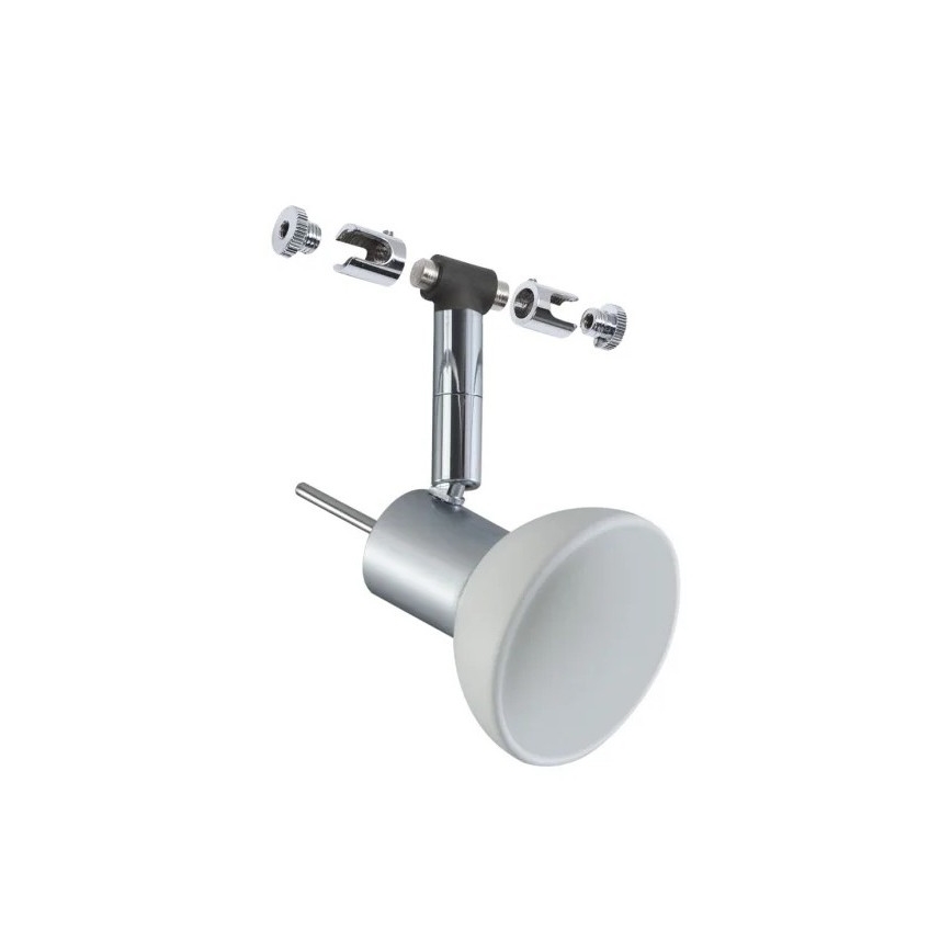 Paulmann 94131 - 1xGU5,3/10W Reflektorska lampa za šinski sastav SHEELA 12V sjajni krom