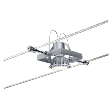 Paulmann 94132 - 1xGU5,3/10W Reflektorska lampa za šinski sastav MAC 12V mat krom