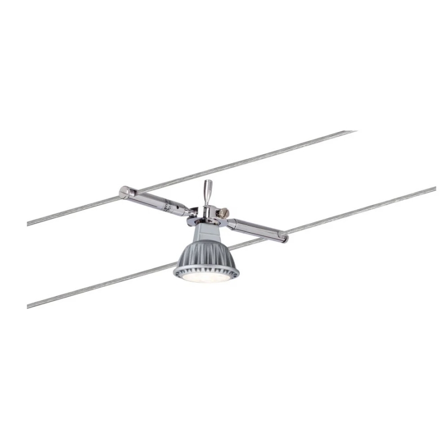 Paulmann 94147 - 1xGU5,3/10W Reflektorska lampa za šinski sastav TOGO 12V mat krom