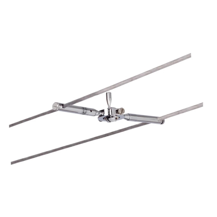 Paulmann 94147 - 1xGU5,3/10W Reflektorska lampa za šinski sastav TOGO 12V mat krom