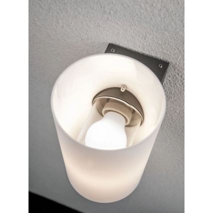 Paulmann 94186 - 1xE27/15W IP54 Spoljašnja zidna lampa TUBE 230V