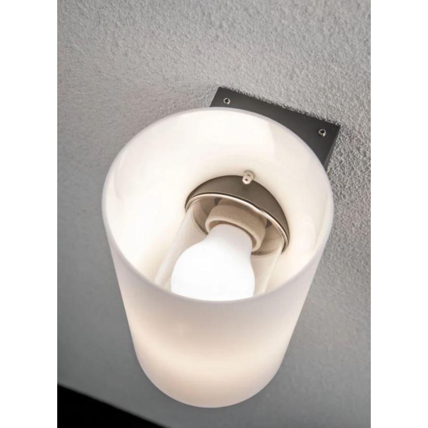 Paulmann 94186 - 1xE27/15W IP54 Spoljašnja zidna lampa TUBE 230V