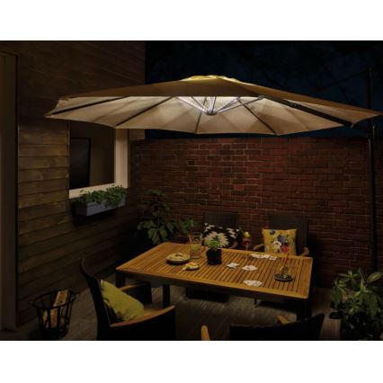 Paulmann 94208 - LED/1,8W Osvetljenje za suncobran PARASOL 5V/USB