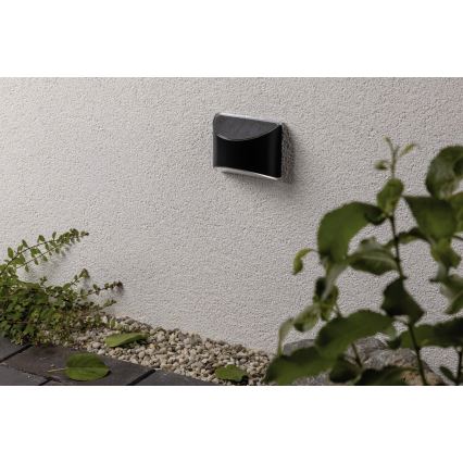 Paulmann 94233 - LED/0,05W IP44 Solarna zidna lampa ELLIOT 1,2V 400 mAh