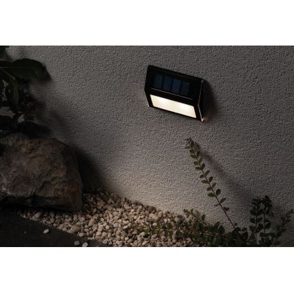 Paulmann 94234 - LED/0,05W IP44 Spoljašnja solarna lampa sa senzorom DAYTON 1,2V 400 mAh