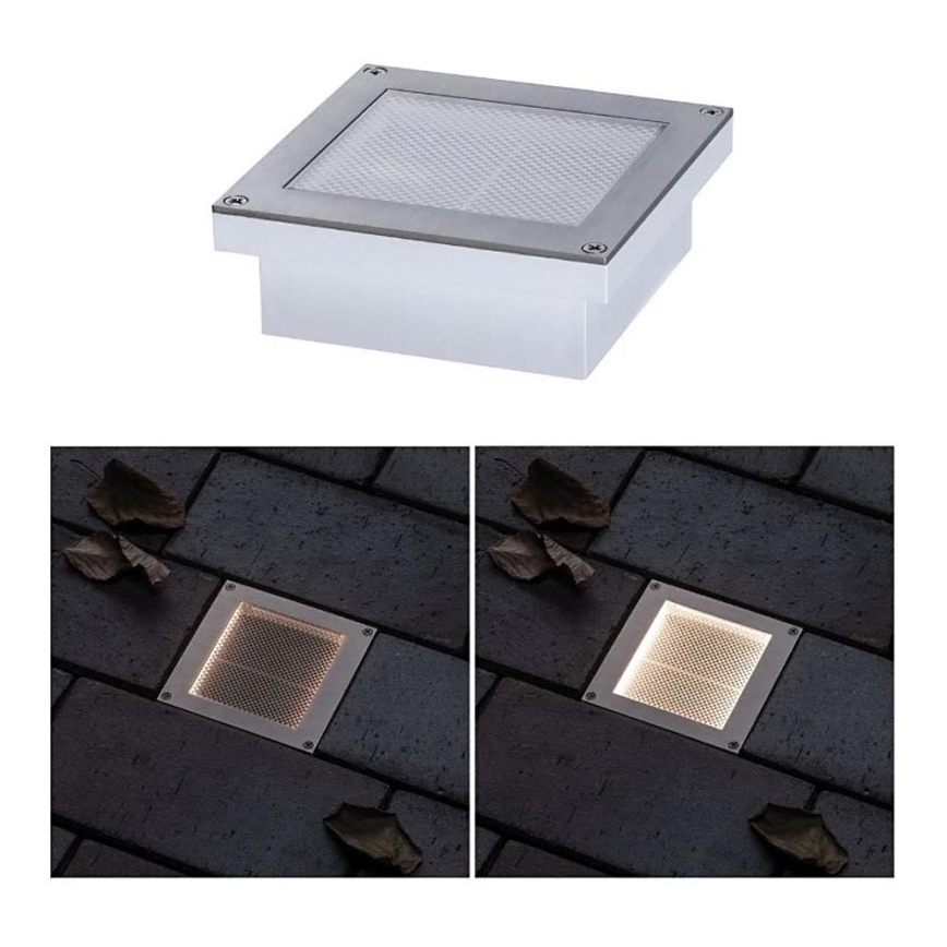 Paulmann 94238 - LED/0,7W IP67 Solarna rasveta za kućni prilaz ARON 3,7V 650 mAh