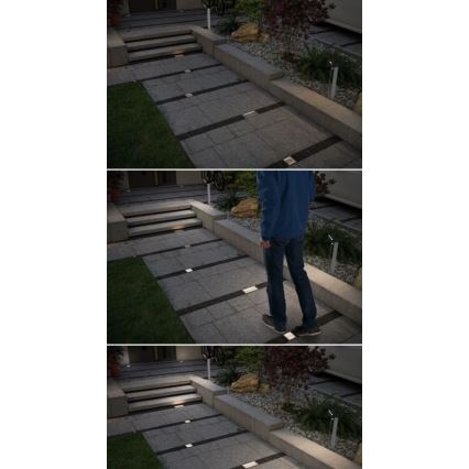 Paulmann 94238 - LED/0,7W IP67 Solarna rasveta za kućni prilaz ARON 3,7V 650 mAh