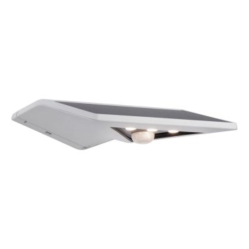 Paulmann 94244 - LED/1,2W IP44 solarna zidna svetiljka sa senzorom YOKO 3,7V 1800 mAh bela