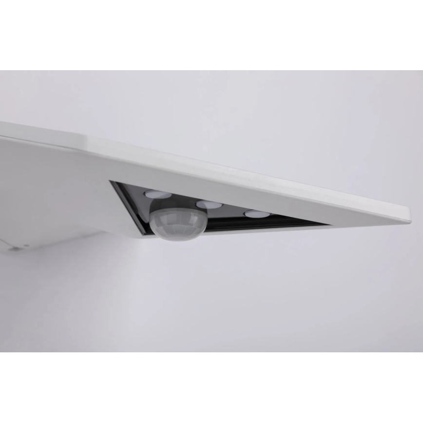 Paulmann 94244 - LED/1,2W IP44 solarna zidna svetiljka sa senzorom YOKO 3,7V 1800 mAh bela