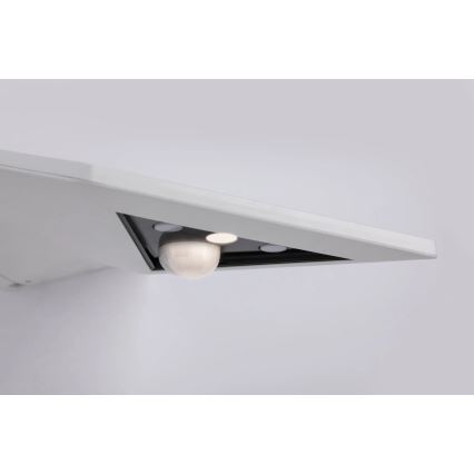 Paulmann 94244 - LED/1,2W IP44 solarna zidna svetiljka sa senzorom YOKO 3,7V 1800 mAh bela