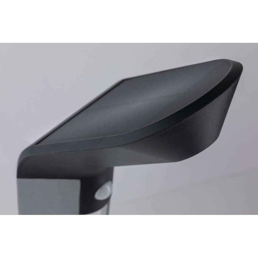 Paulmann 94252 - LED/1,2W IP44 solarna vanjska lampa sa senzorom SOLEY 3,7V 1800 mAh