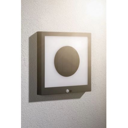 Paulmann 94263 - LED/1,2W IP44 Solarna zidna lampa sa senzorom TAIJA 3,7V 1800 mAh
