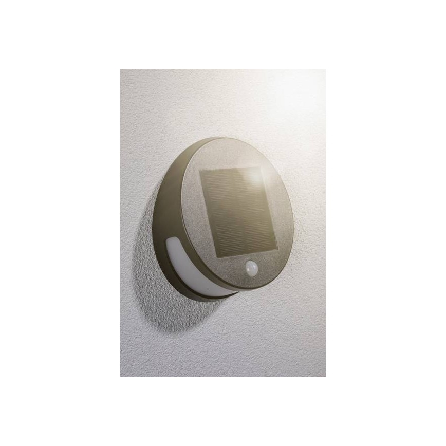 Paulmann 94265 - LED/3W IP44 Spoljašnja solarna lampa sa senzorom HELENA 3,7V 1800 mAh