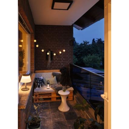 Paulmann 94267 - LED/1,3W IP44 Vanjska prigušivi lampa CUPULINO 5V 2000 mAh