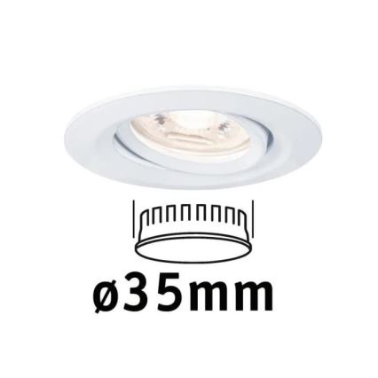 Paulmann 94292 - LED/4W IP23 ugradbena lampa za kupatilo COIN 230V