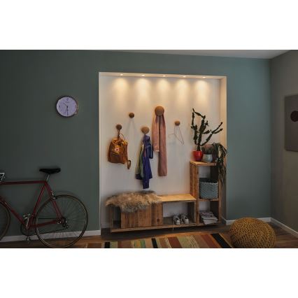Paulmann 94304 - LED/4W IP44 ugradbena lampa za kupatilo COIN 230V