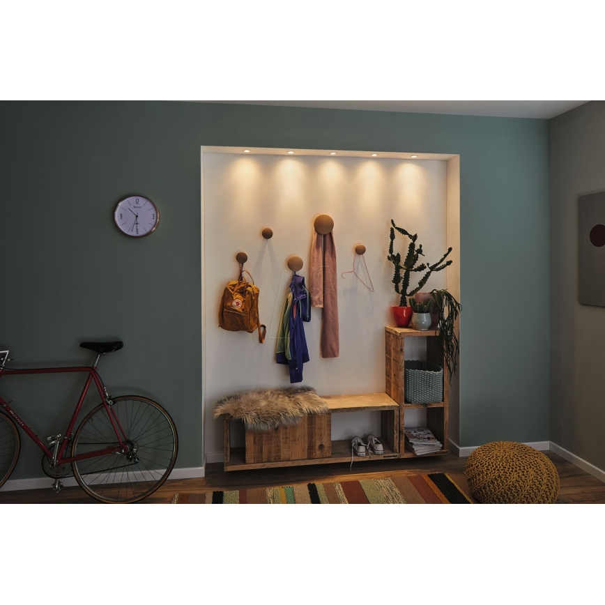 Paulmann 94304 - LED/4W IP44 ugradbena lampa za kupatilo COIN 230V