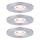Paulmann 94305 - Set 3xLED/4W IP44 ugradbena lampa za kupatilo NOVA 230V