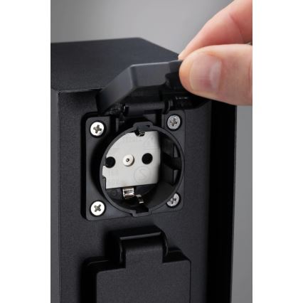 Paulmann 94313 - Spoljni stub sa utičnicama RIO 4U SCHUKO 230V IP44