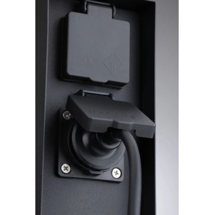Paulmann 94313 - Spoljni stub sa utičnicama RIO 4U SCHUKO 230V IP44