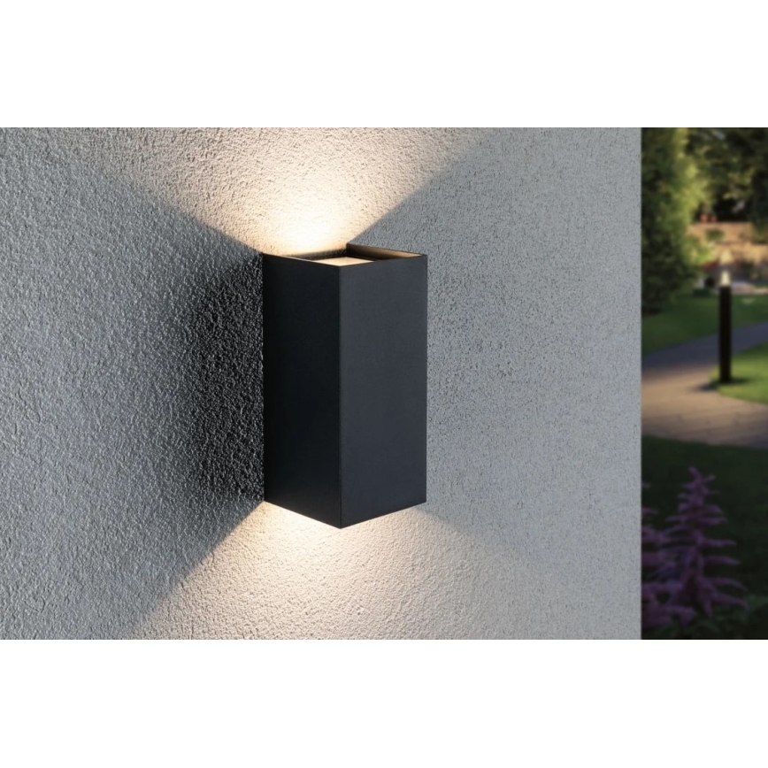 Paulmann 94325 - 2xLED/6,5W IP44 Spoljašnja zidna lampa FLAME 230V