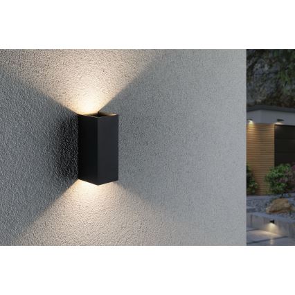 Paulmann 94326 - 2xLED/2,8W IP44 Spoljašnja zidna lampa FLAME 230V