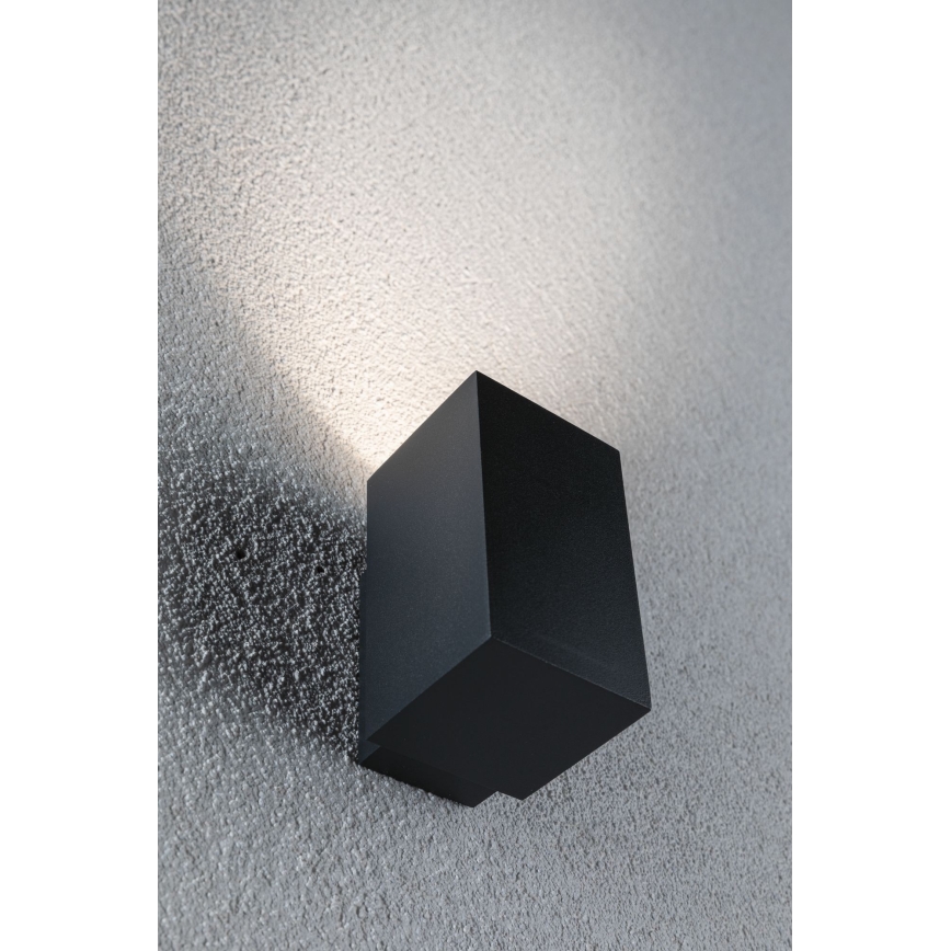 Paulmann 94327 - LED/3,8W IP44 Spoljašnje zidno svetlo FLAME 230V antracit