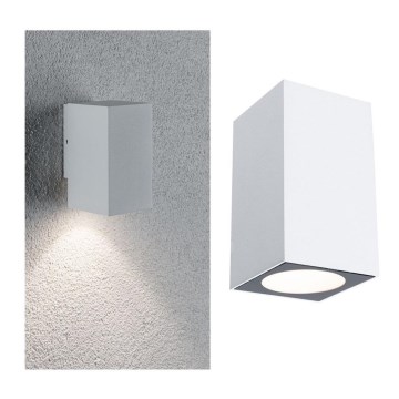 Paulmann 94329 - LED/3,8W IP44 Spoljašnja zidna lampa FLAME 230V bela
