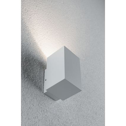 Paulmann 94329 - LED/3,8W IP44 Spoljašnja zidna lampa FLAME 230V bela