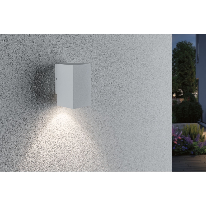 Paulmann 94329 - LED/3,8W IP44 Spoljašnja zidna lampa FLAME 230V bela