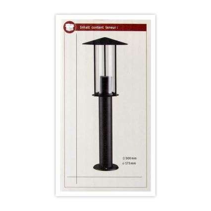 Paulmann 94397 - 1xE27/60W IP44 Spoljašnja lampa CLASSIC 230V