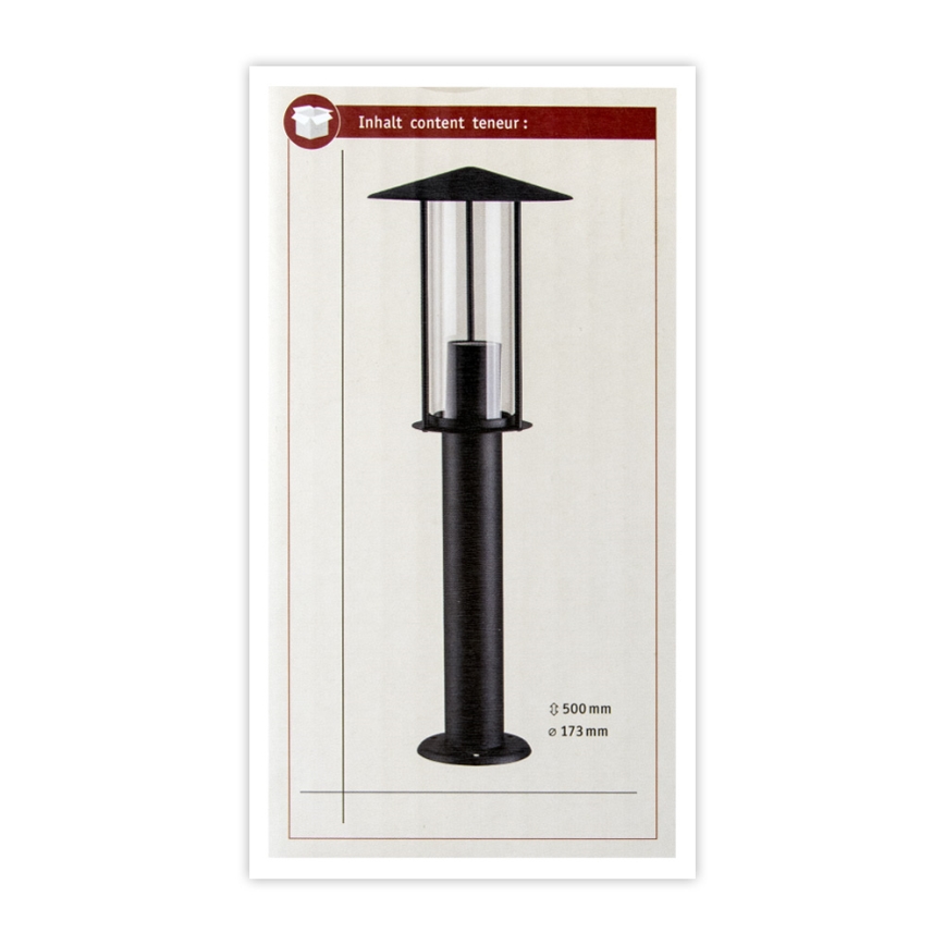 Paulmann 94397 - 1xE27/60W IP44 Spoljašnja lampa CLASSIC 230V