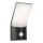Paulmann 94402 - LED/10W IP44 Spoljašnja zidna lampa sa senzorom ADYA 230V